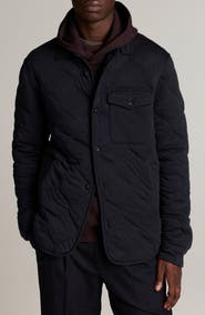 Vince Quilted Shirt Jacket