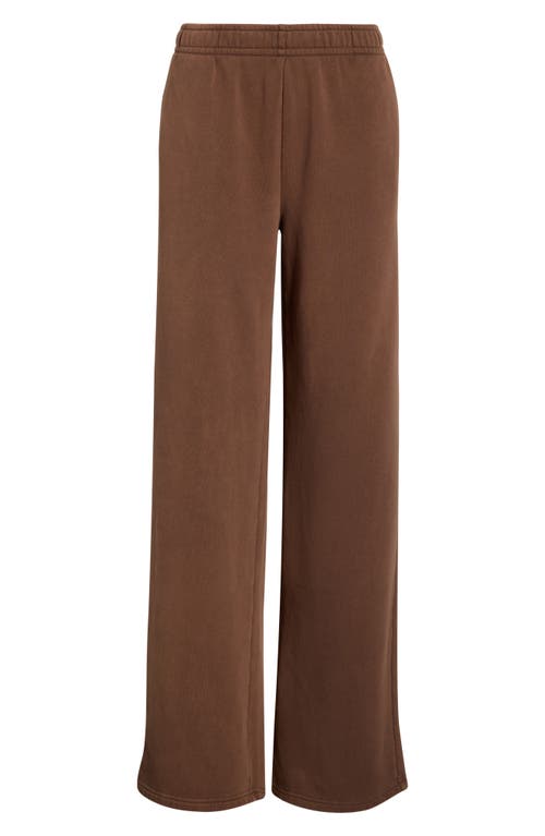 Pacsun Baggy Cotton Blend Fleece Sweatpants In Brown