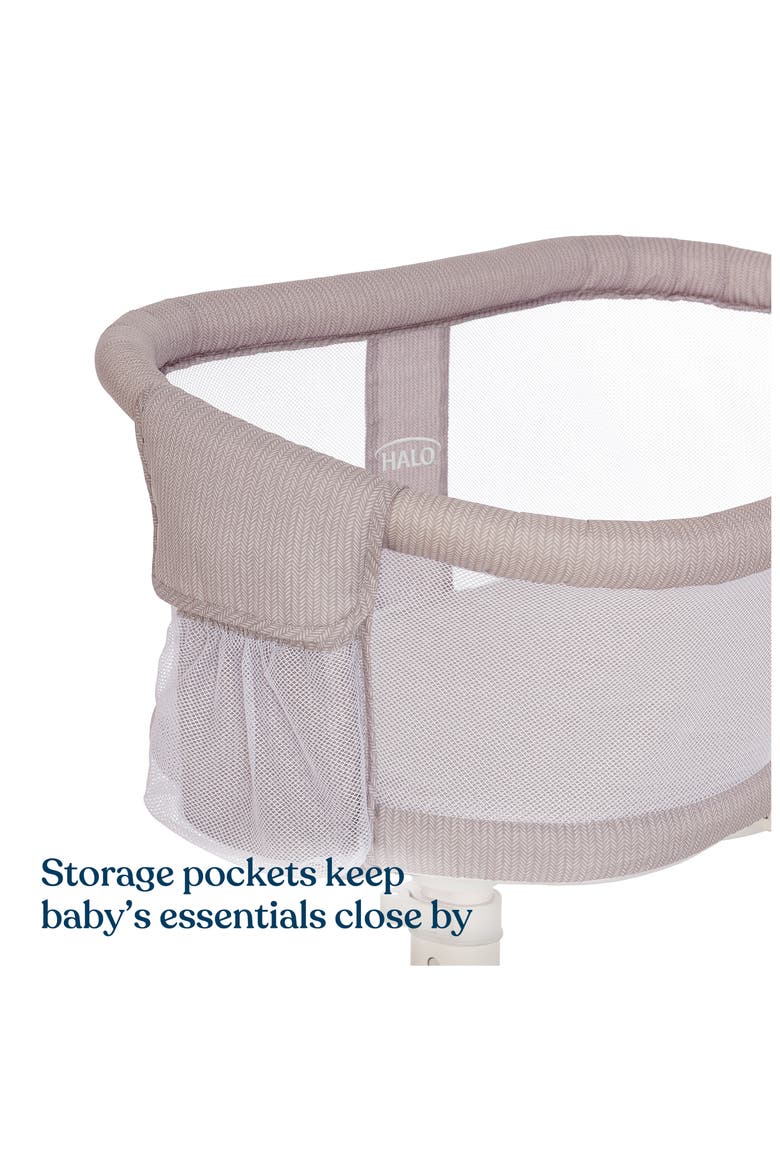 HALO® Bassinest™ Premiere Series Bedside Swivel Sleeper, Alternate, color, HERRINGBONE