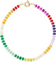 EYE CANDY LOS ANGELES Mariread Multicolor Beaded Necklace