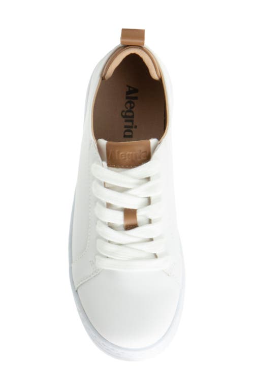 Alegria By Pg Lite Adysen Platform Sneaker In White