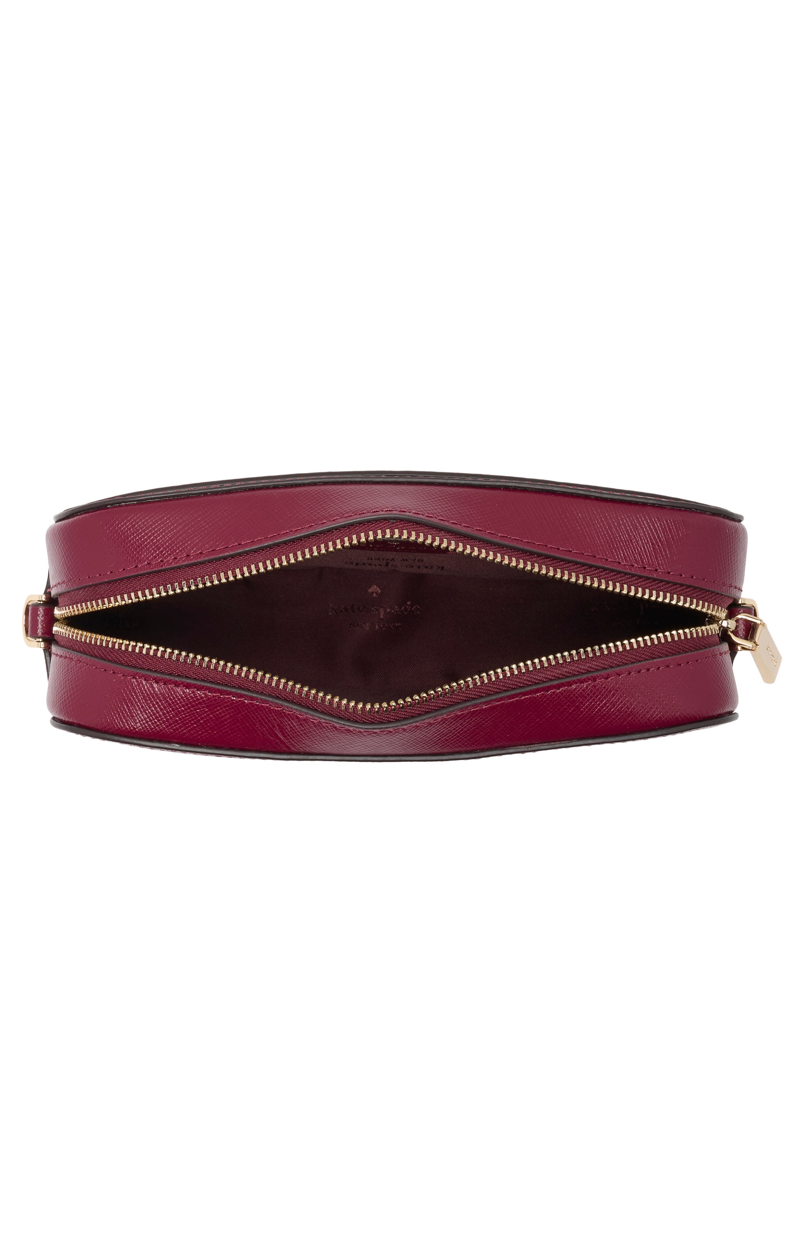 Mini Leather Camera Bag, Alternate, color, BLACKBERRY PRESERVES