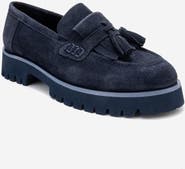 Forever & Always Shoes Poen Leather Tassel Loafer