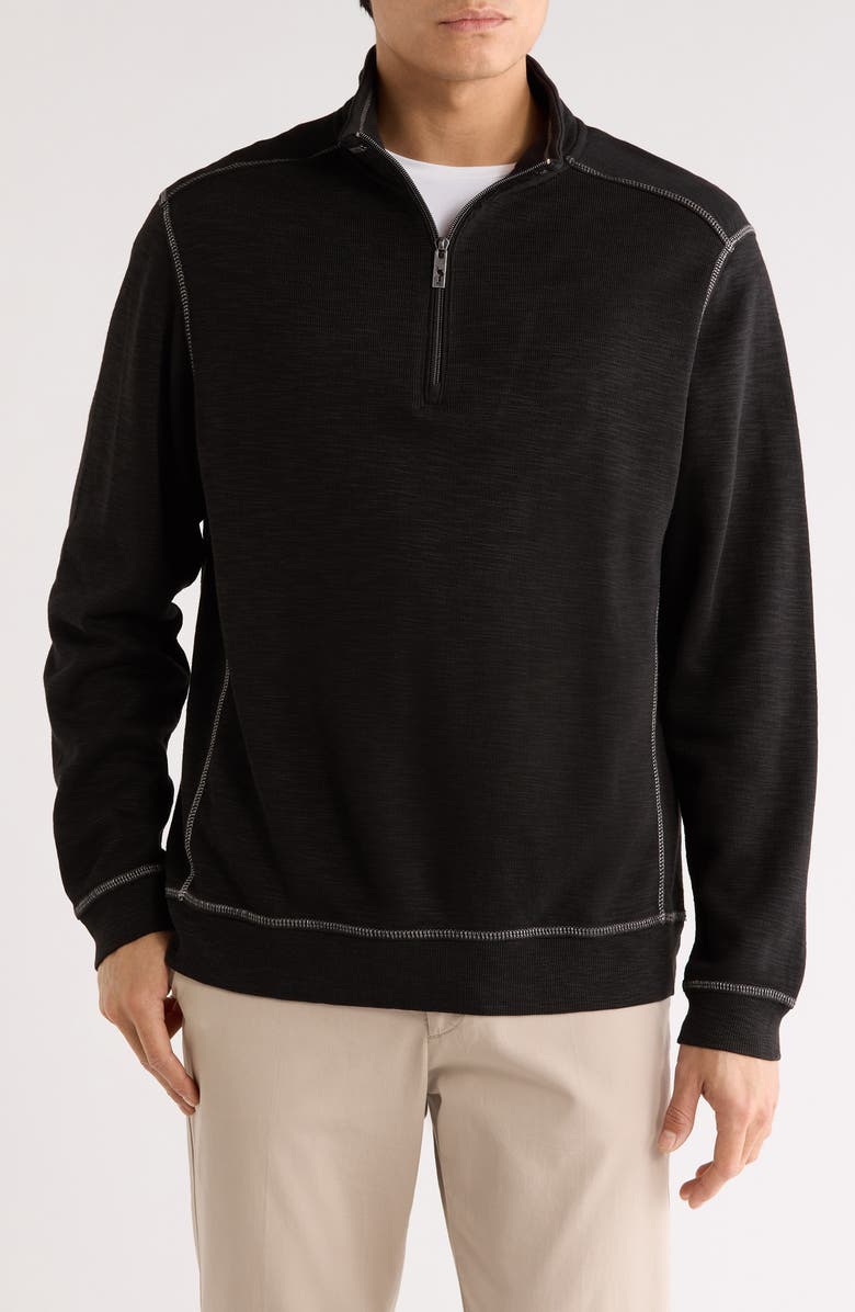 Tommy Bahama Sport Tobago Bay Half Zip Sweatshirt, Main, color, 