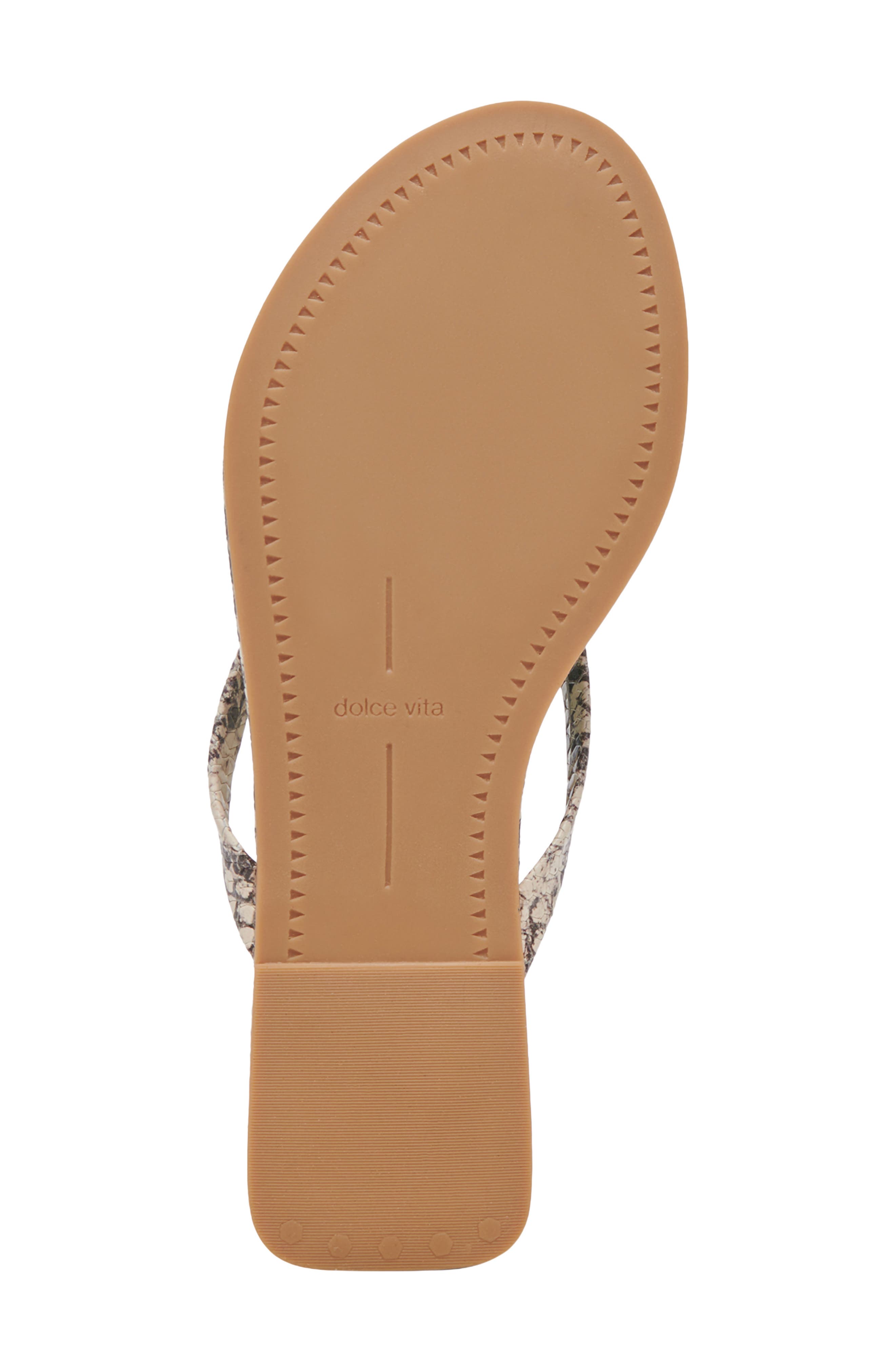 Dolce Vita Layney Flip Flop, Alternate, color, Black White