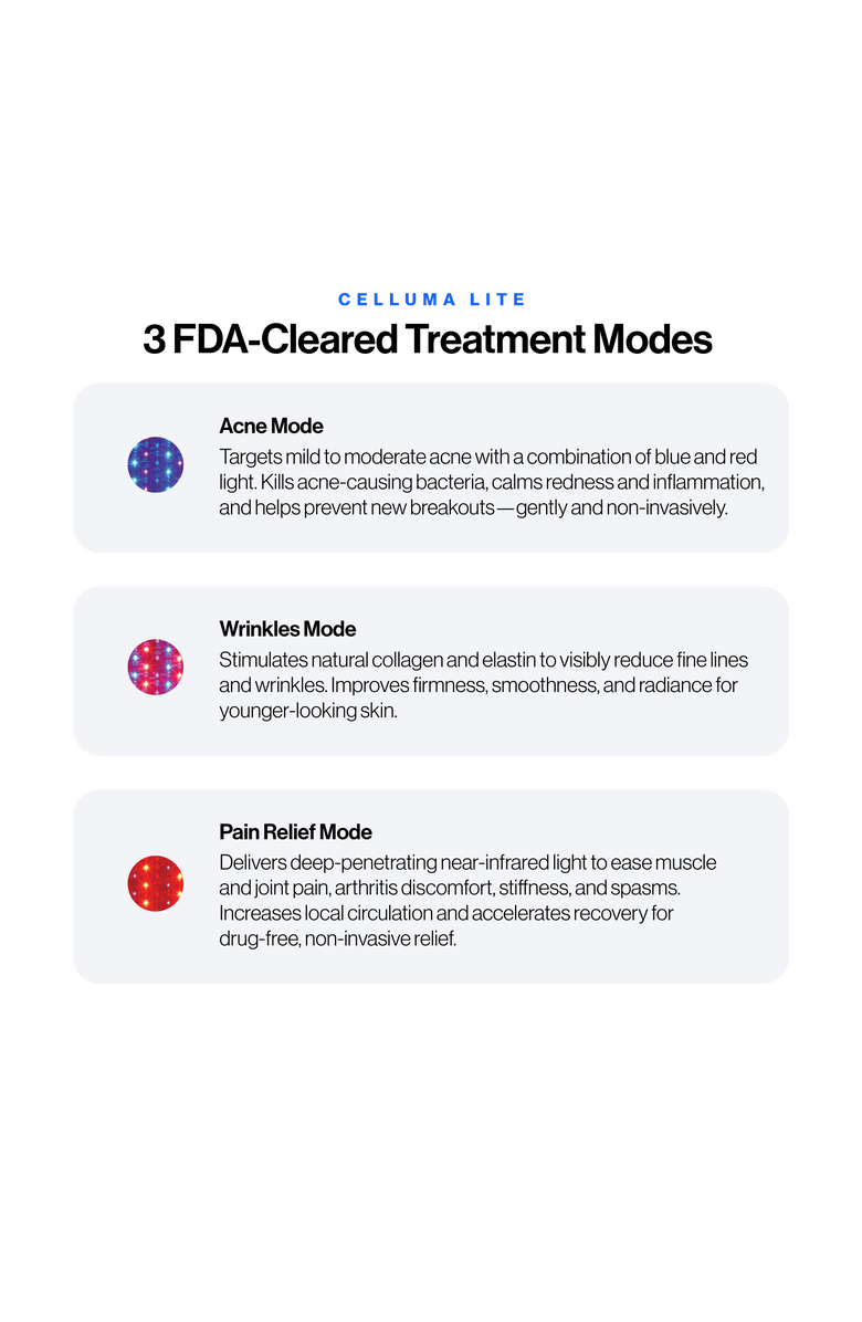 Celluma LITE LED Light Therapy, Alternate, color, Blue