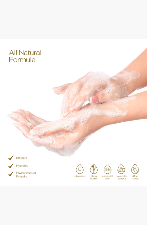 Lovery Foaming Hand Soap Pack Of 3 With Free Swarovski Bracelet In Lavender Jasmine