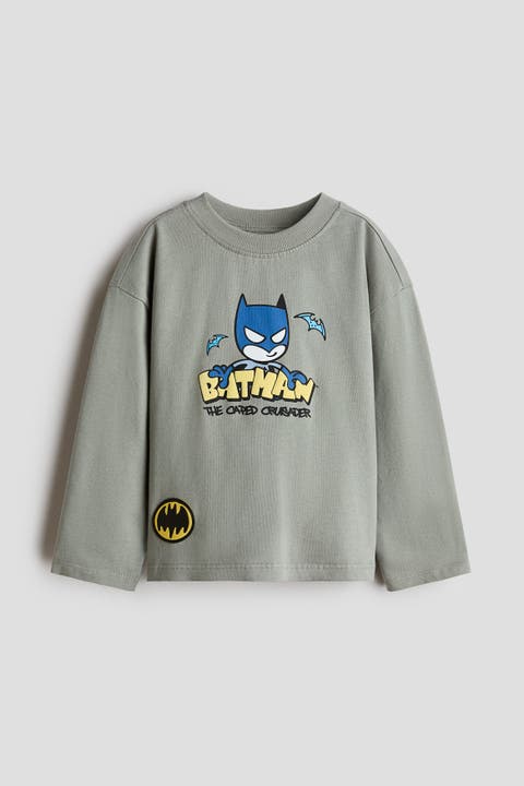 Long-sleeved Printed T-shirt