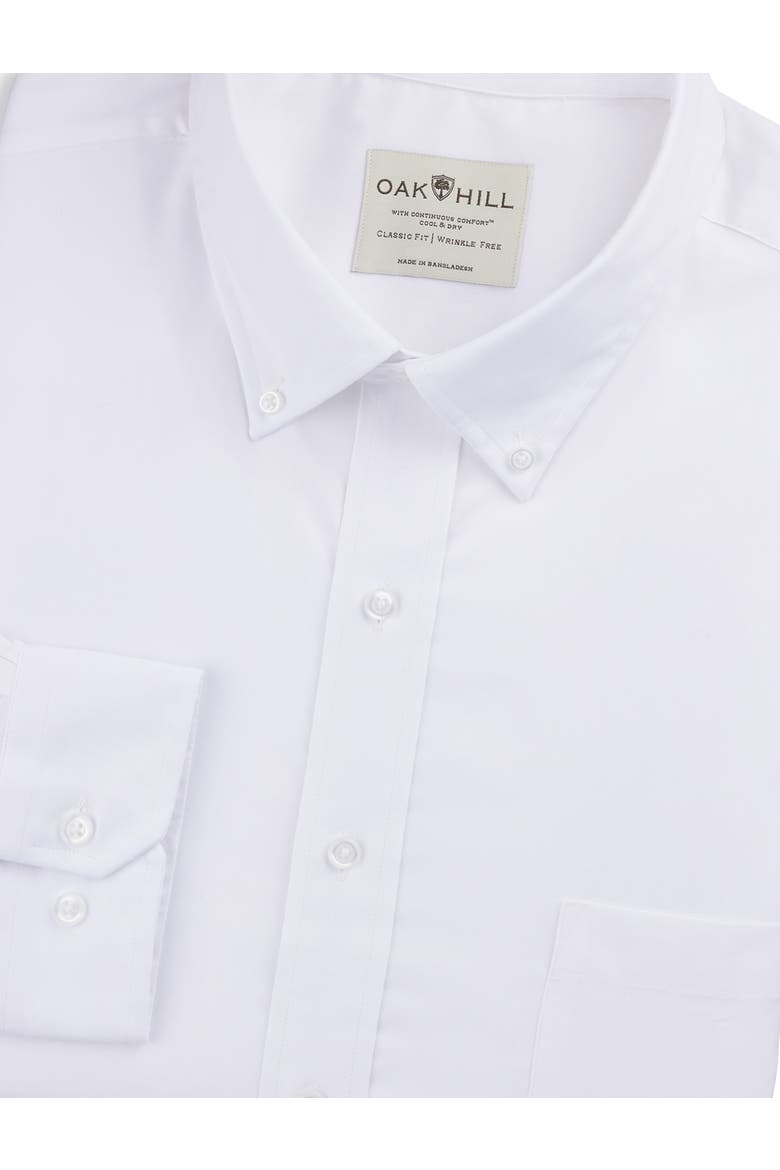 Pinpoint Oxford Dress Shirt, Alternate, color, WHITE