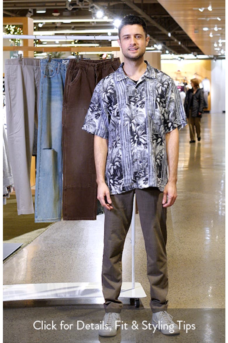 Hawaiian Nightfall Linen Camp Shirt video