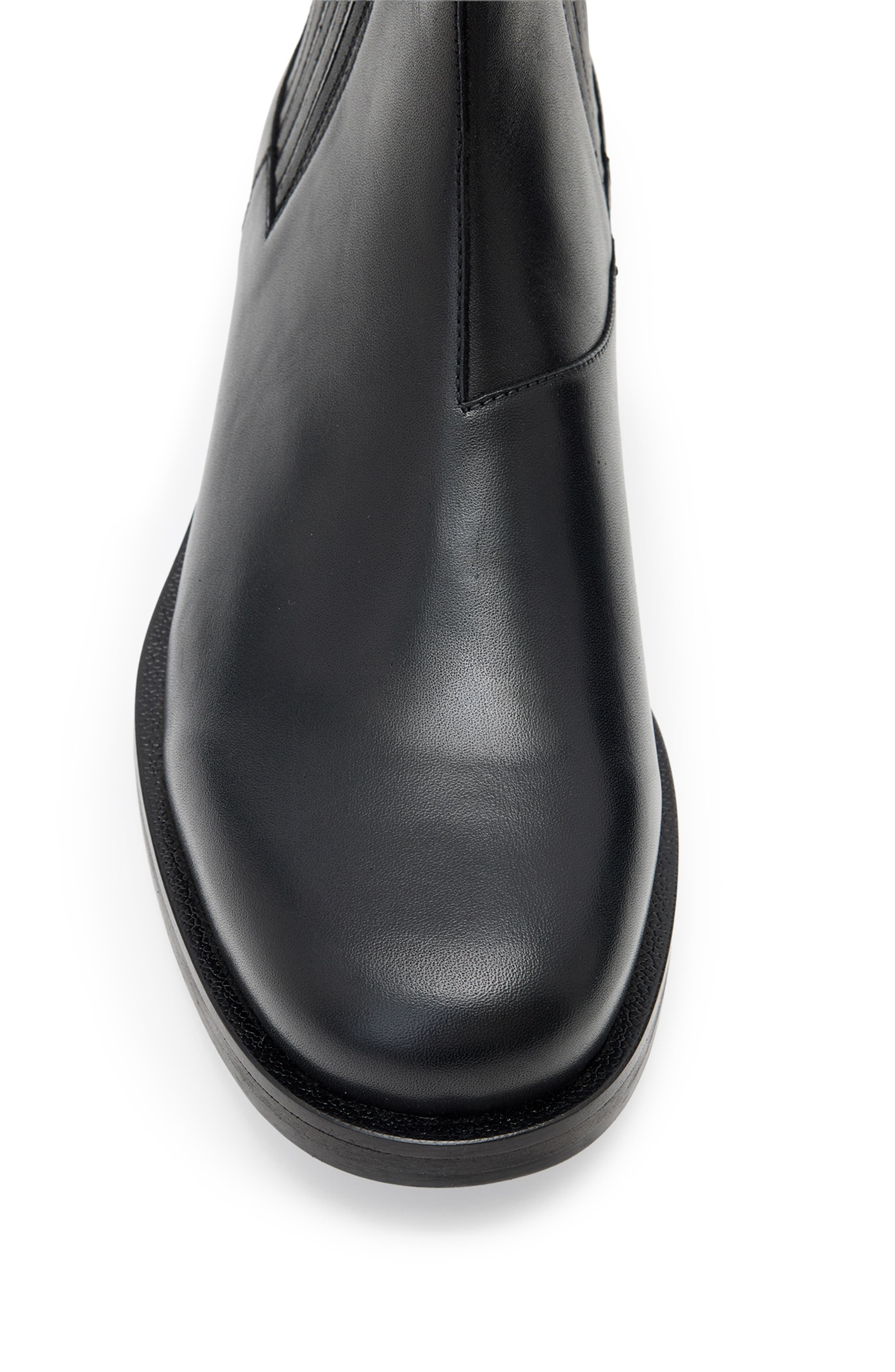 AllSaints Bloom Chelsea Boot, Alternate, color, Black