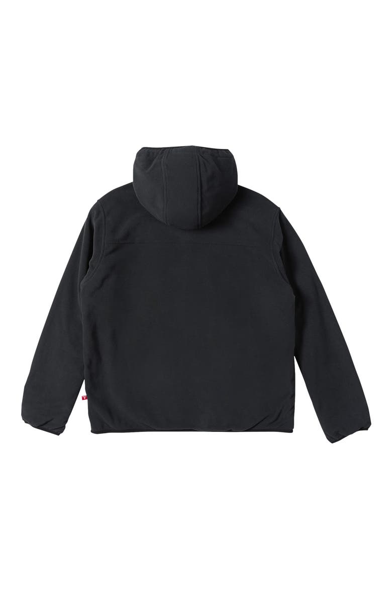 Arcadia Reversible Fleece Hoodie, Alternate, color, ANTHRACITE