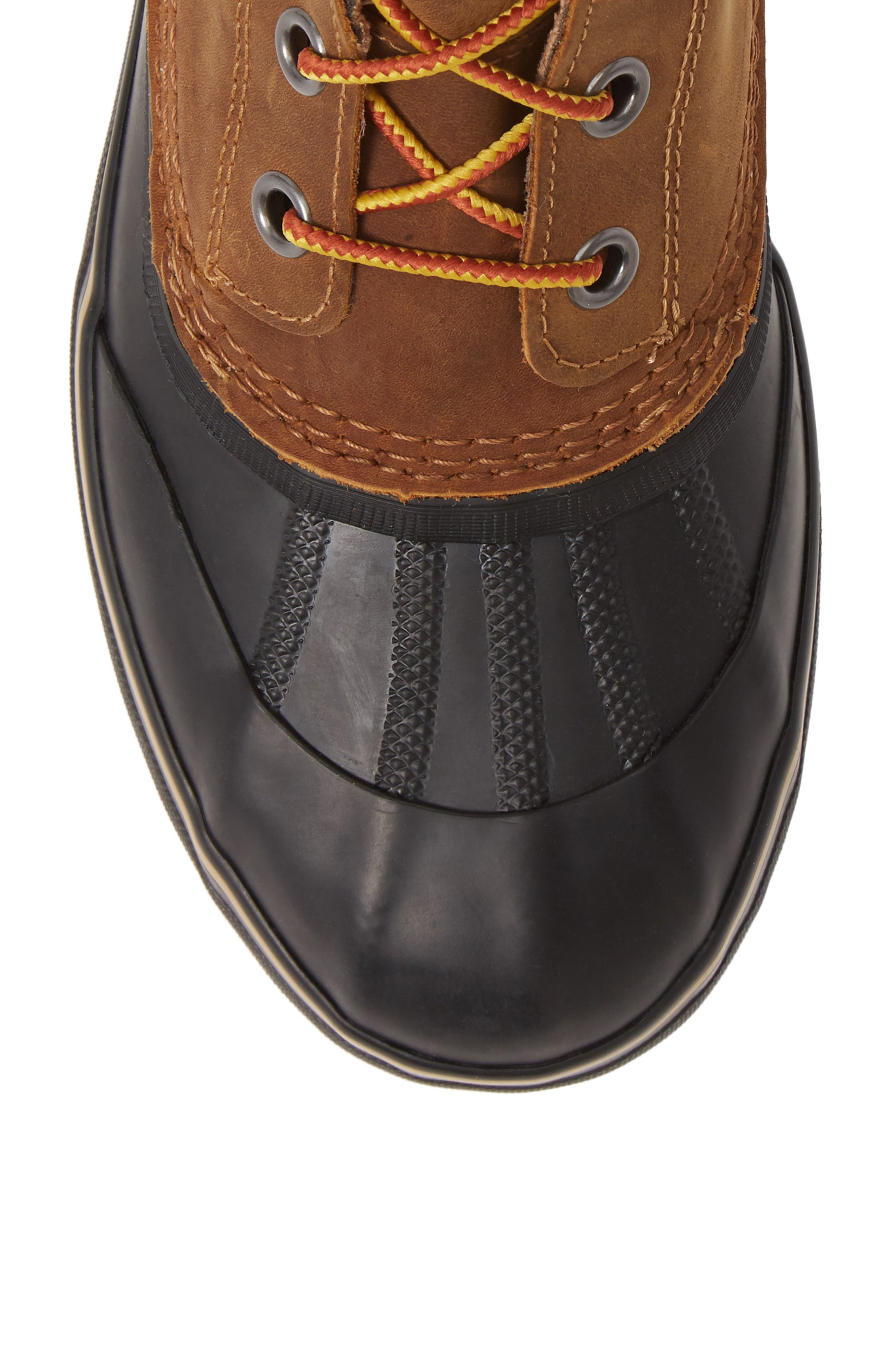 Cheyanne Metro Waterproof Duck Boot, Alternate, color, ELK BROWN LEATHER
