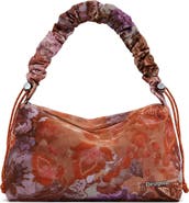 Desigual Convertible Corduroy Shoulder Bag