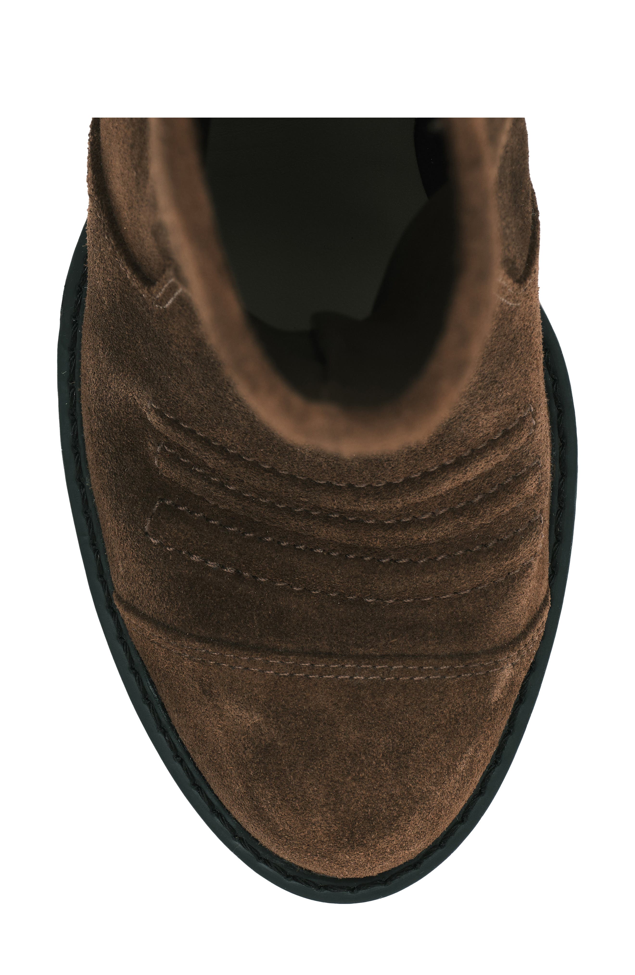 Marley Lug Sole Platform Boot, Alternate, color, CHOCOLATE