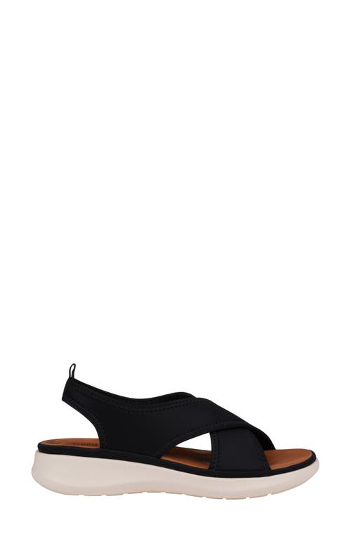 Gc Shoes Nixie Stretch Sandal In Black