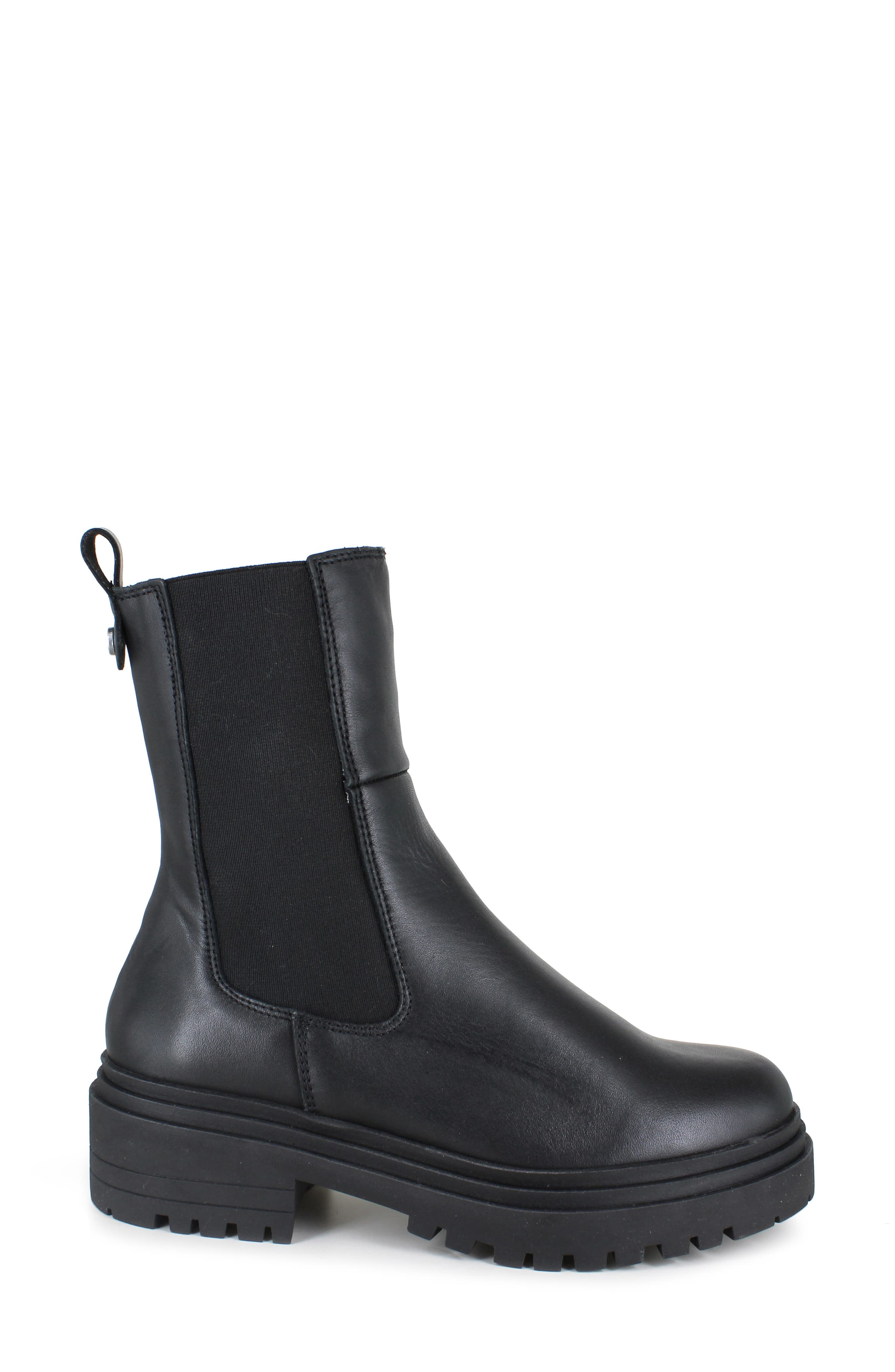 National Comfort Rossie Water Resistant Chelsea Boot, Alternate, color, Black
