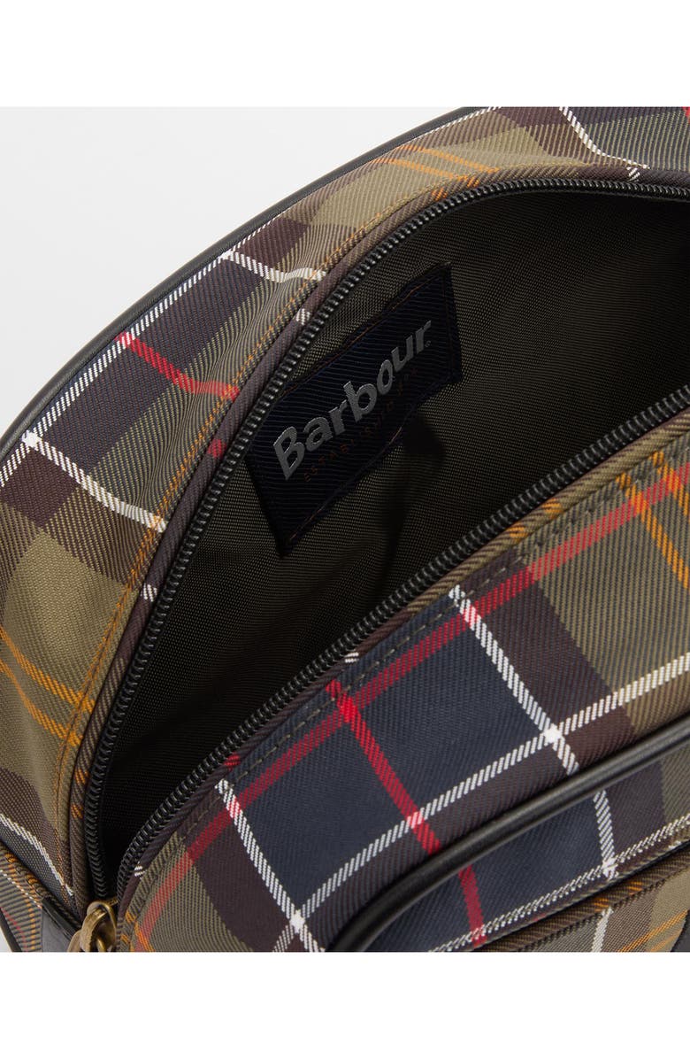 Barbour Tartan Plaid Washbag, Alternate, color, Classic/ Beacon