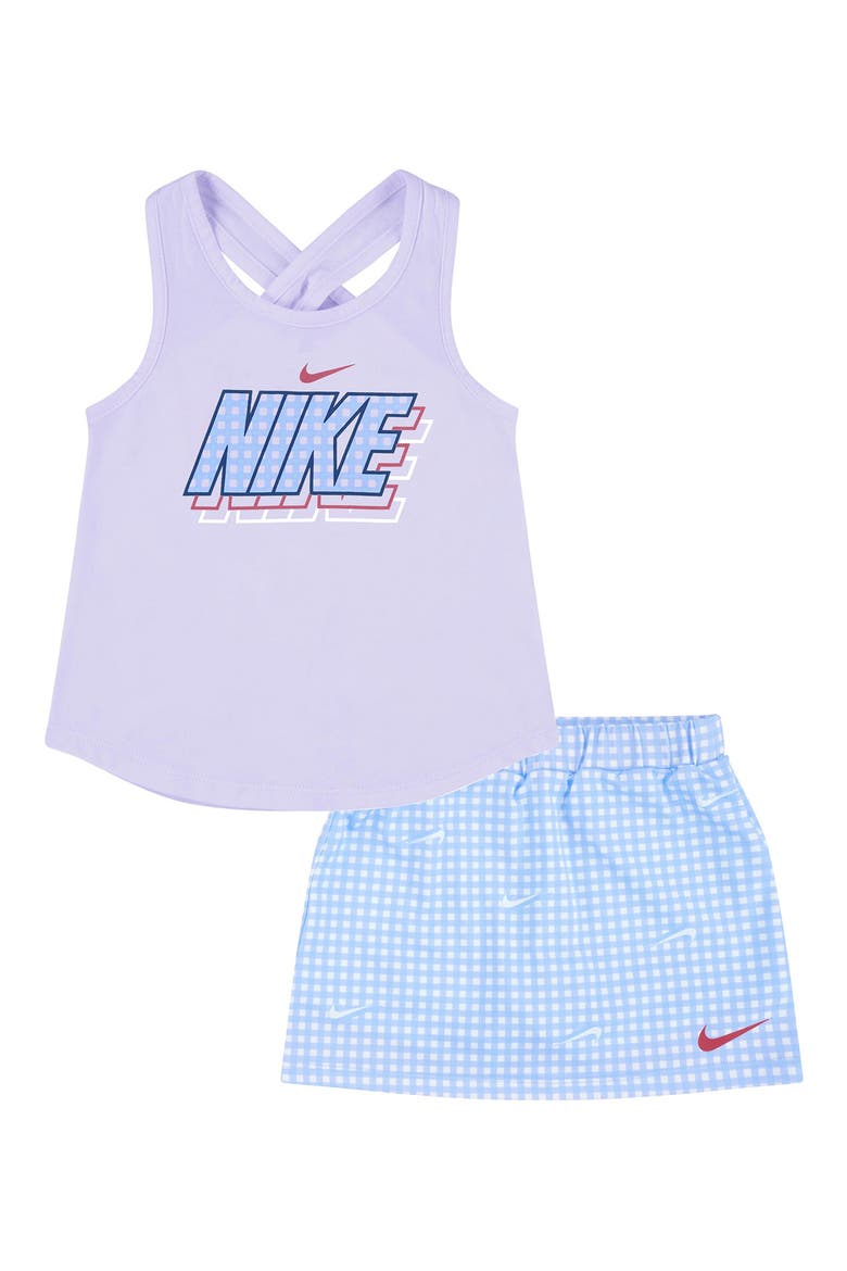 Kids' Tank & Shorts Set, Main, color, BALTIC BLUE