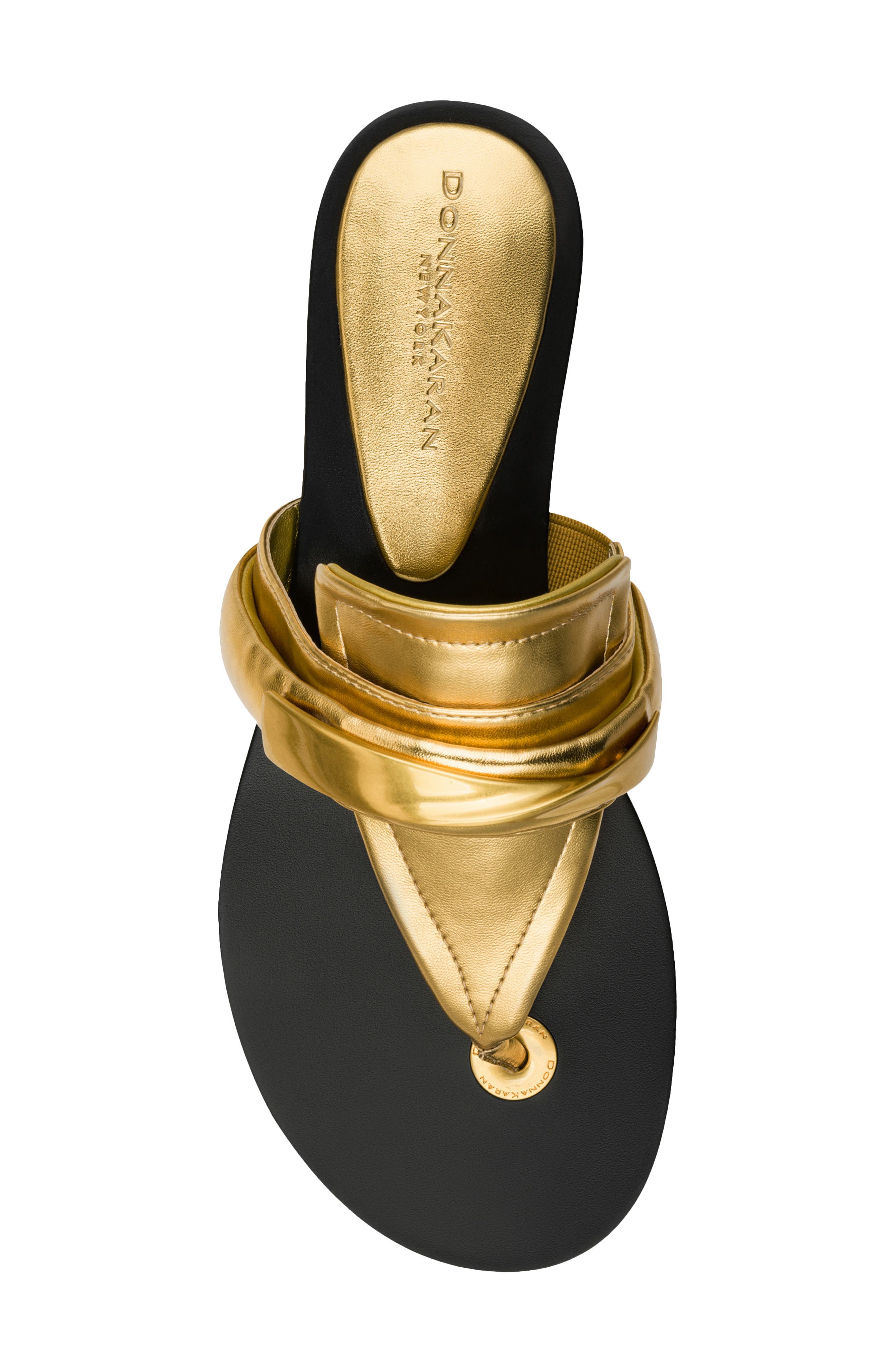 DKNY Velvet Flip Flop, Alternate, color, 