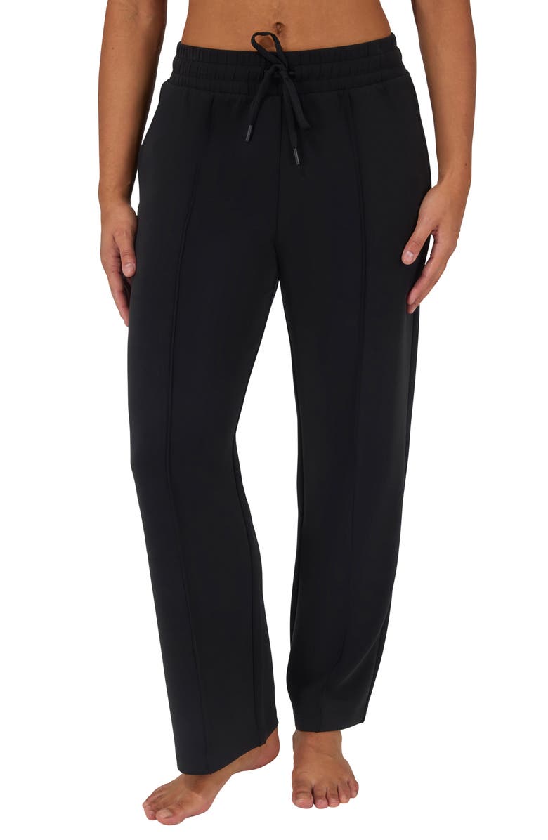 YOGALICIOUS SoftLite Timeless Pintuck Pants, Main, color, Black