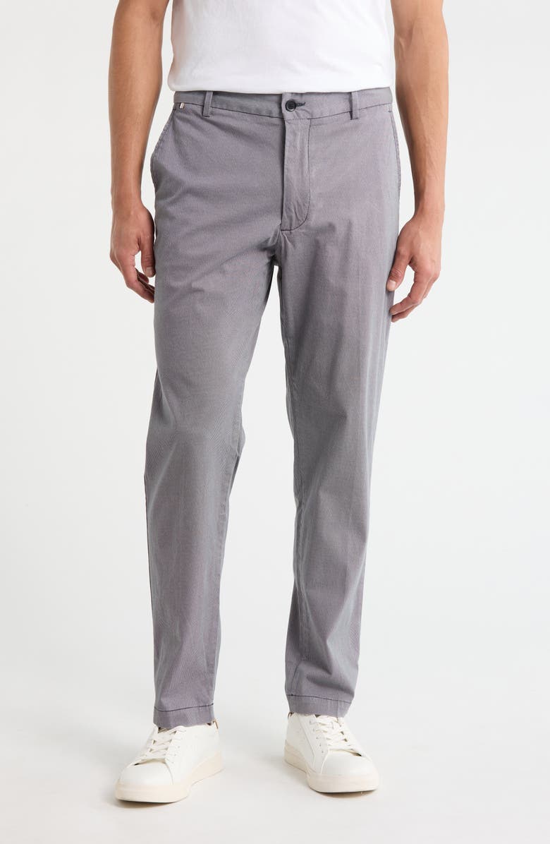 BOSS Kane Stretch Cotton Chino Pants, Main, color, Dark Blue