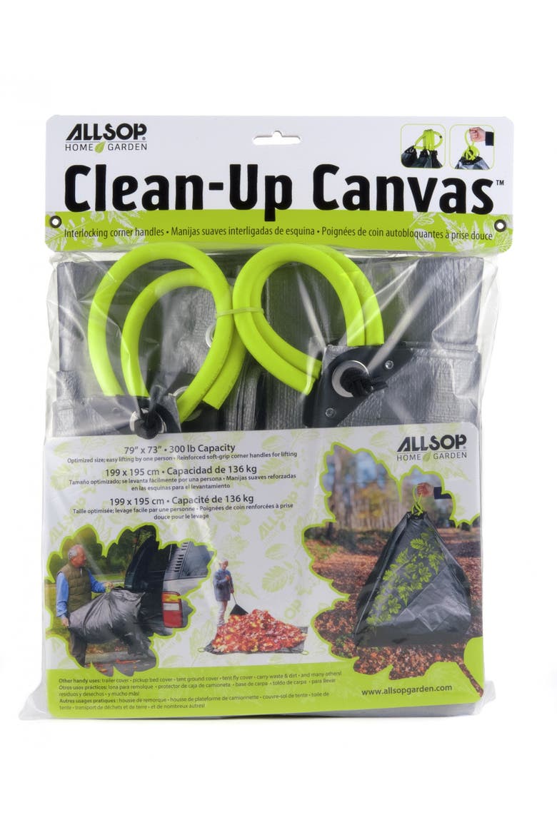 Clean-Up Canvas, Main, color, Black
