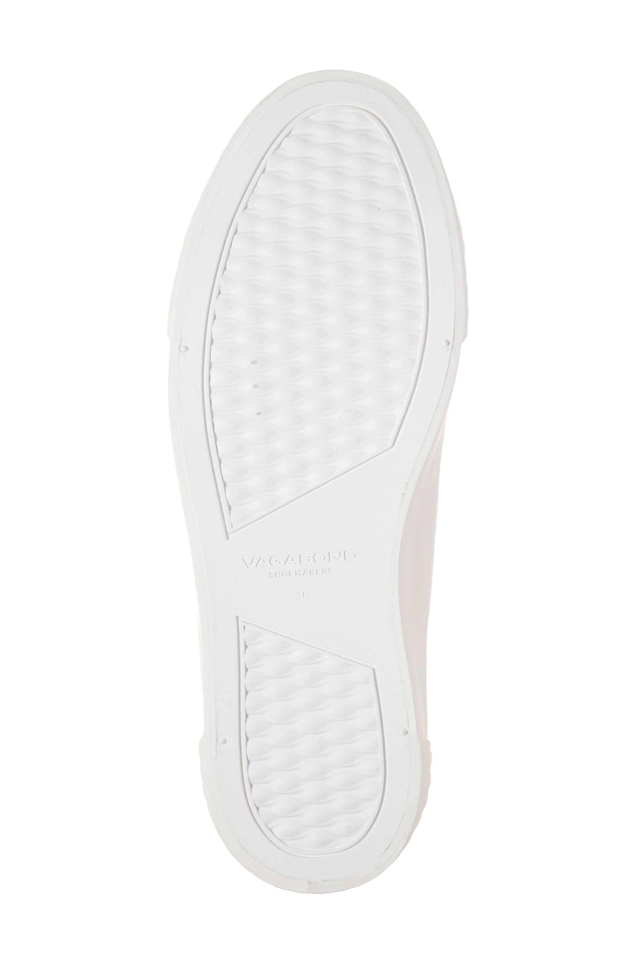 Ashley Sneaker, Alternate, color, WHITE FABRIC