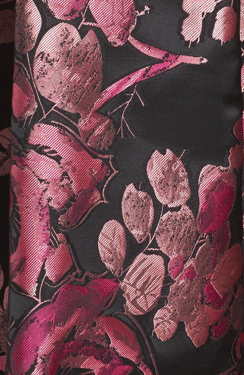 Eliza J Floral Jacquard Midi Skirt, Alternate, color,