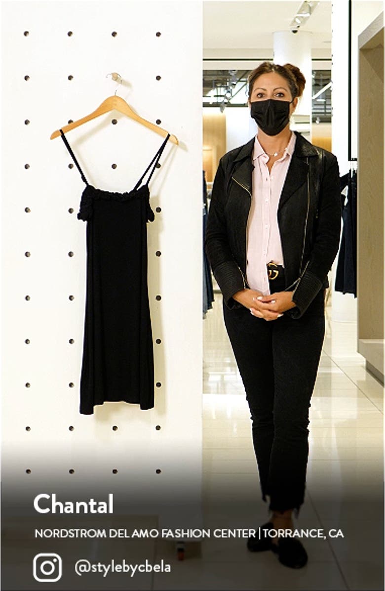 One Summer Night Rib Minidress, sales video thumbnail