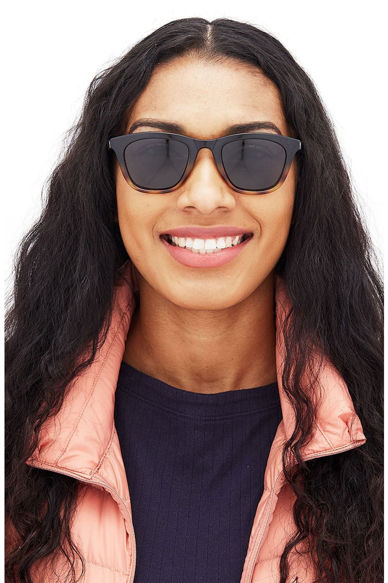 Manresa 49mm Polarized Sunglasses, Alternate, color, BLACK TORTOISE SLATE