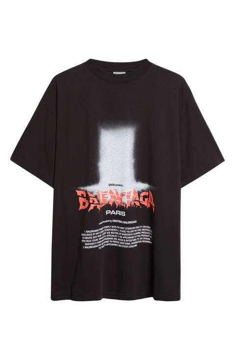 Oversize The Door Graphic T-Shirt