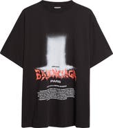 Balenciaga Oversize The Door Graphic T-Shirt