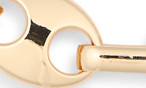 Leith Mariner Link Chain Bag Charm In Gold