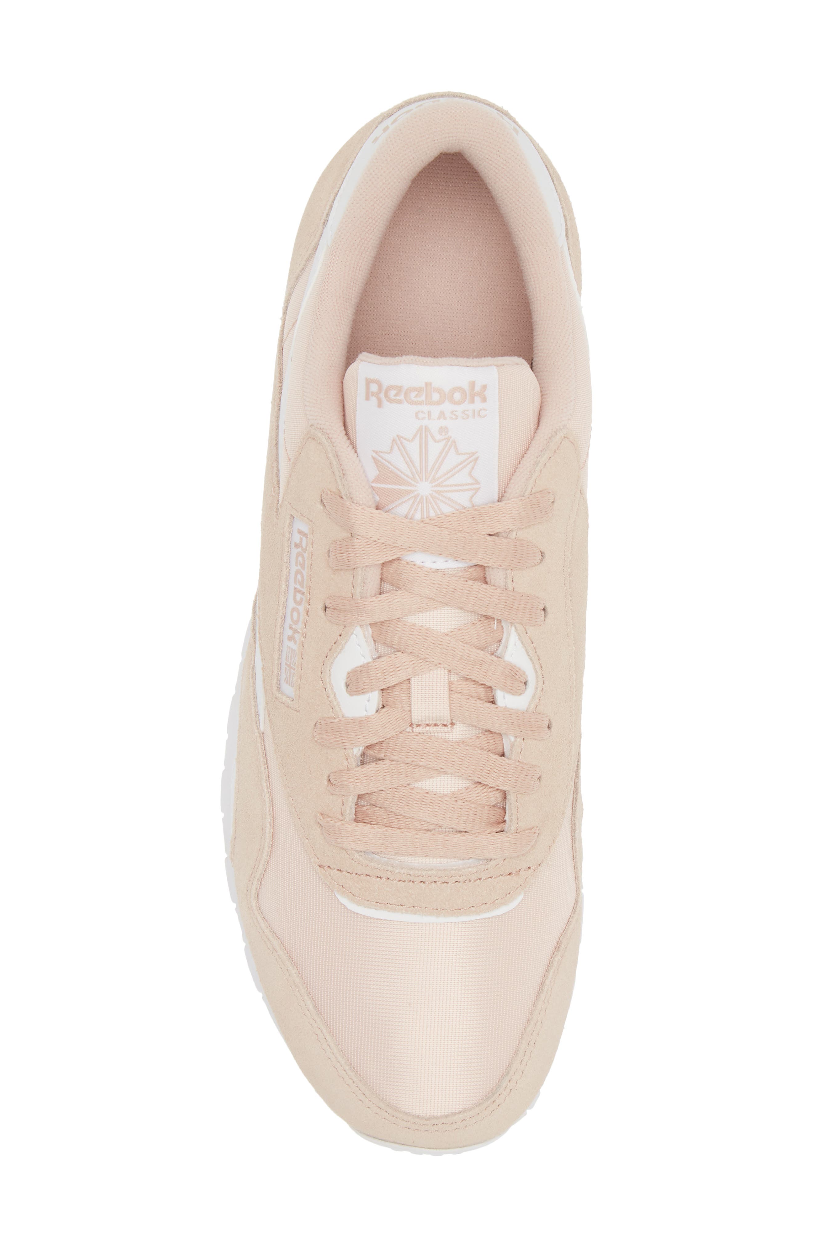 Reebok Classic Nylon Sneaker, Alternate, color, 