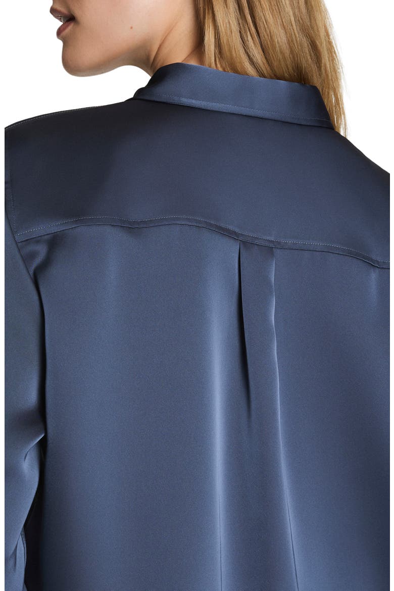 Better Than Silk Button-Down Shirt, Alternate, color, EARTH STONE