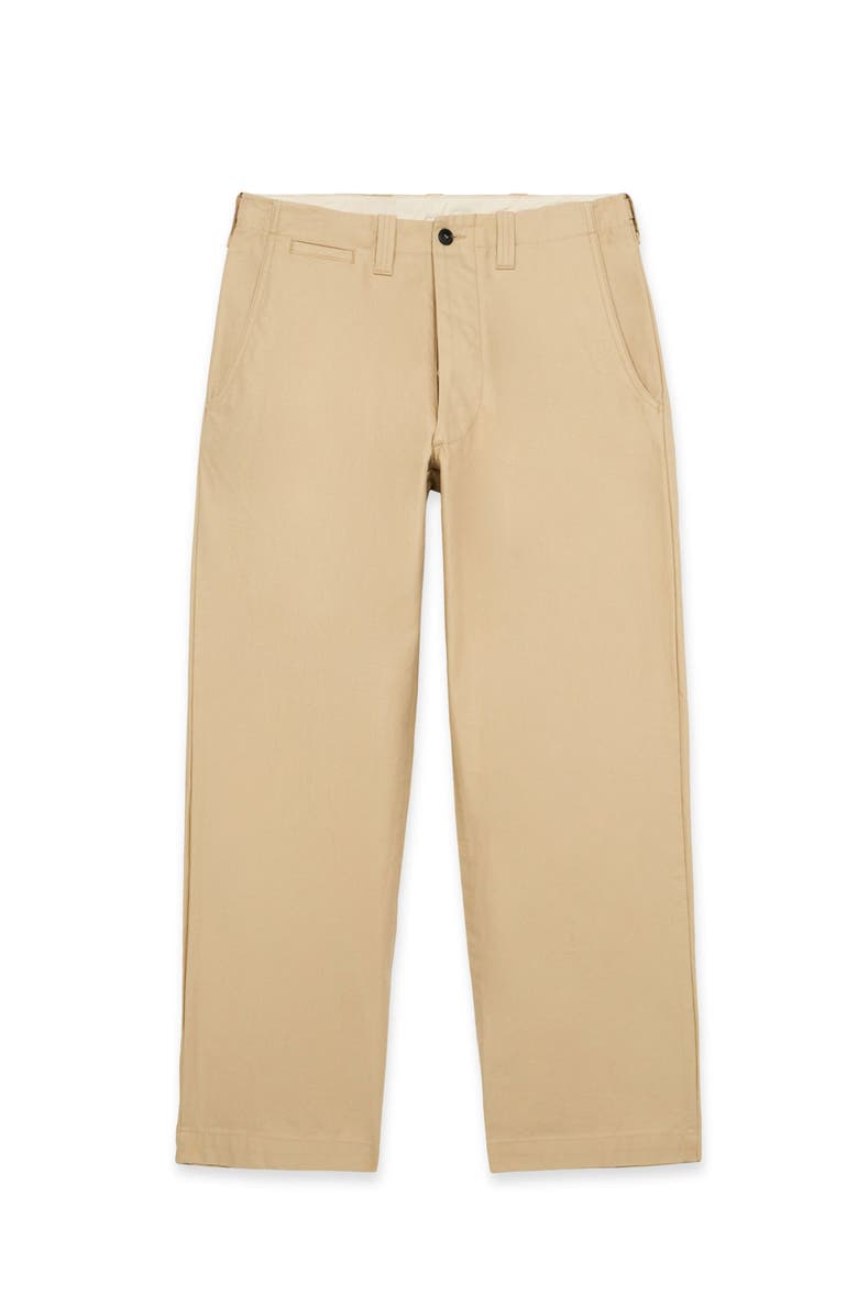 Fortela Thomas Chino Trousers, Main, color, Natural