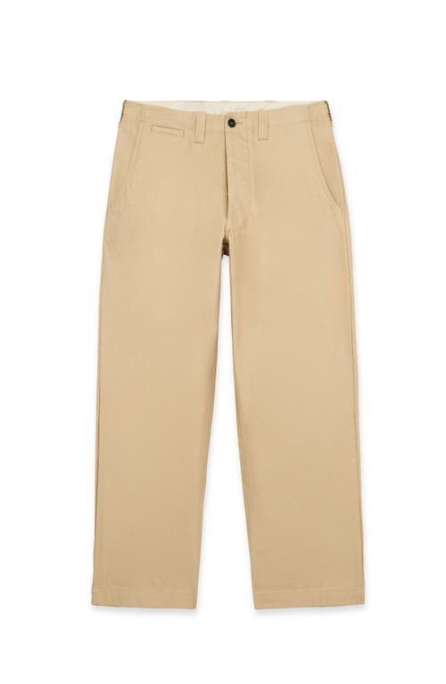 Fortela Thomas Chino Trousers In Brown
