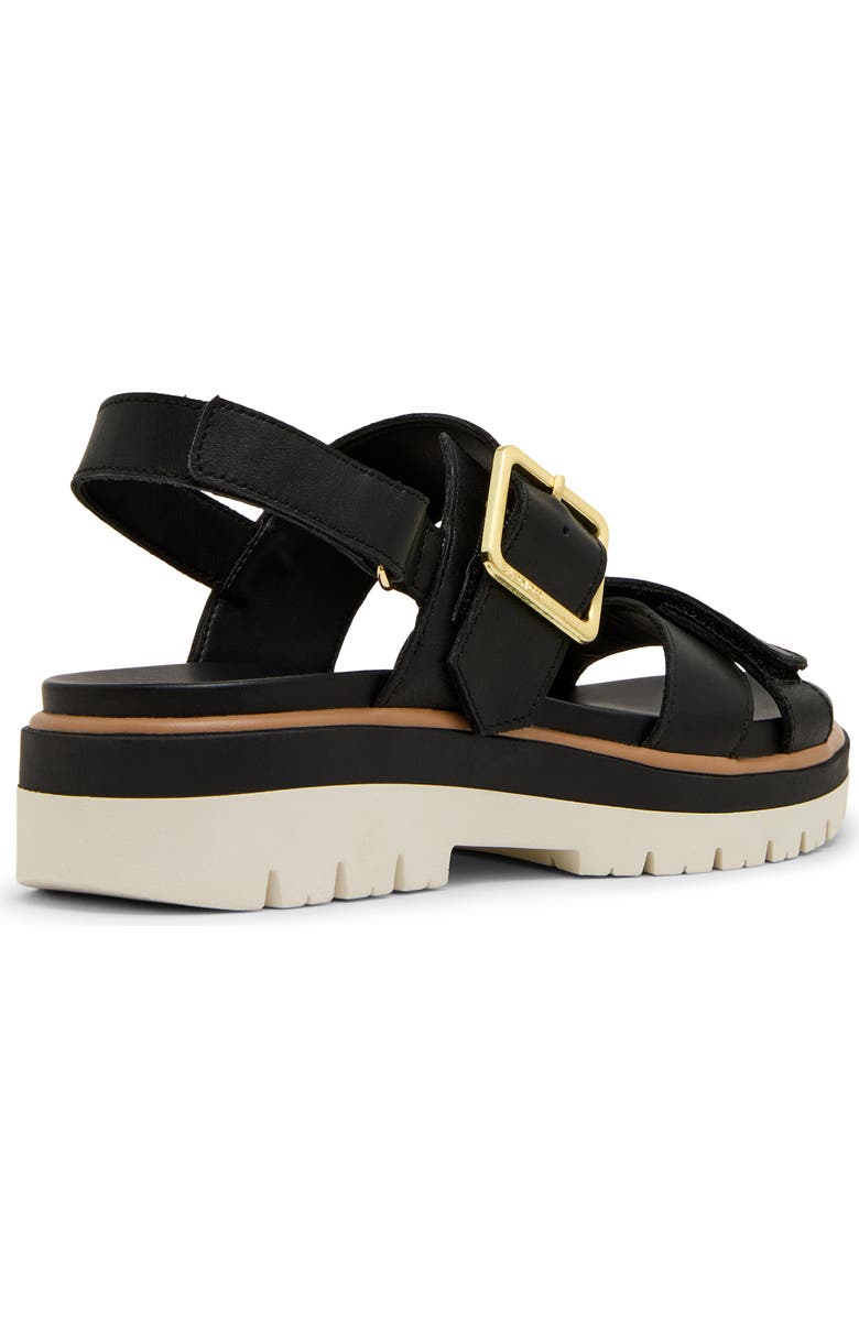 Blondo Beau Sandal, Alternate, color, Black Leather