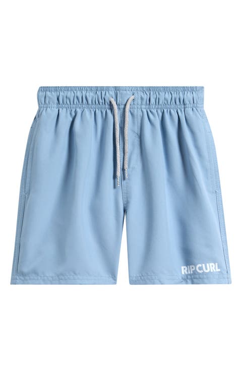 Kids' Streamline Offset Volley Swim Trunks (Big Kid)