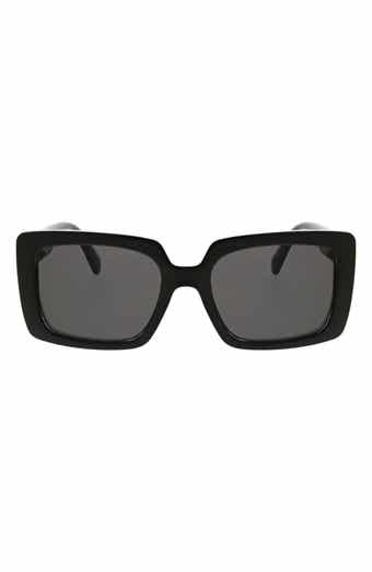 BCBG 54mm Rectangular Sunglasses