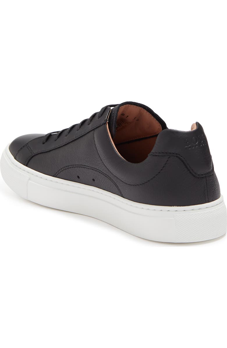 BOSS Hugo Boss Katie Leather Fashion Sneaker, Alternate, color, Blk