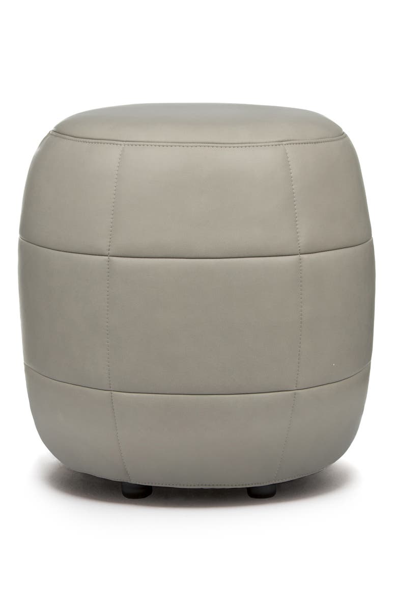 Design on Stock USA Barrell Leather Stool, Main, color, 