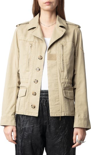Zadig & Voltaire Klimi Cotton Jacket | Nordstrom Zadig & Voltaire Klimi Cotton Jacket | Nordstrom