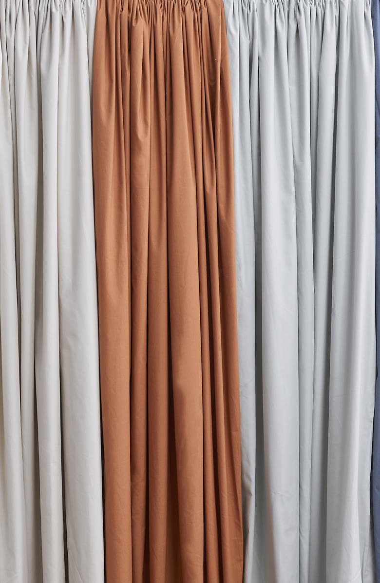 Verlee Cotton Percale Set of 2 Standard Shams, Alternate, color, Glacier