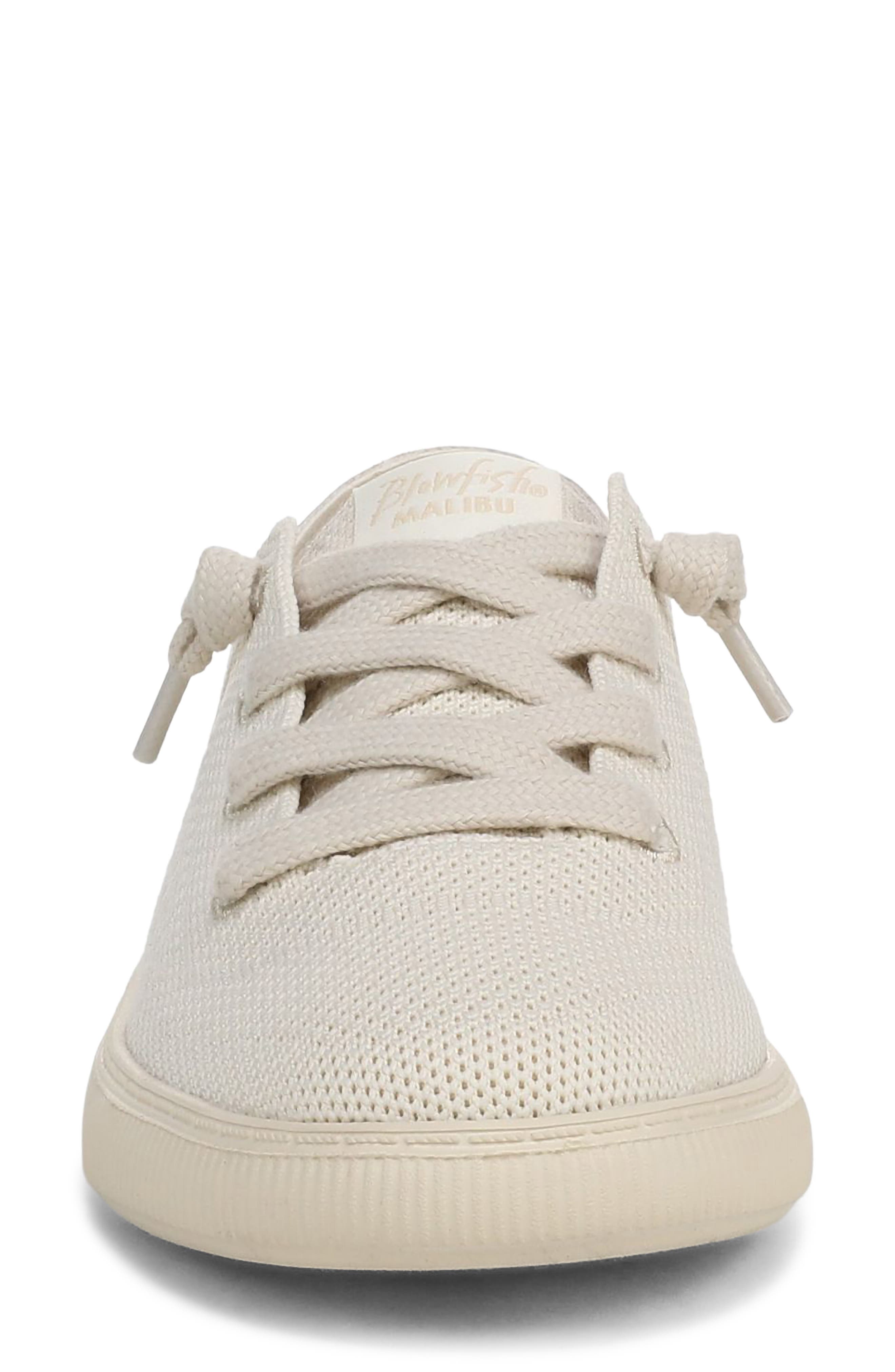 Overboard Sneaker, Alternate, color, CREAM KNIT FABRIC