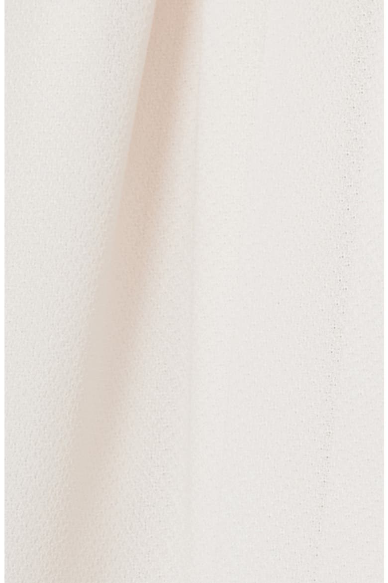 Lerina Smocked Tie Neck Puff Sleeve Top, Alternate, color, IVORY