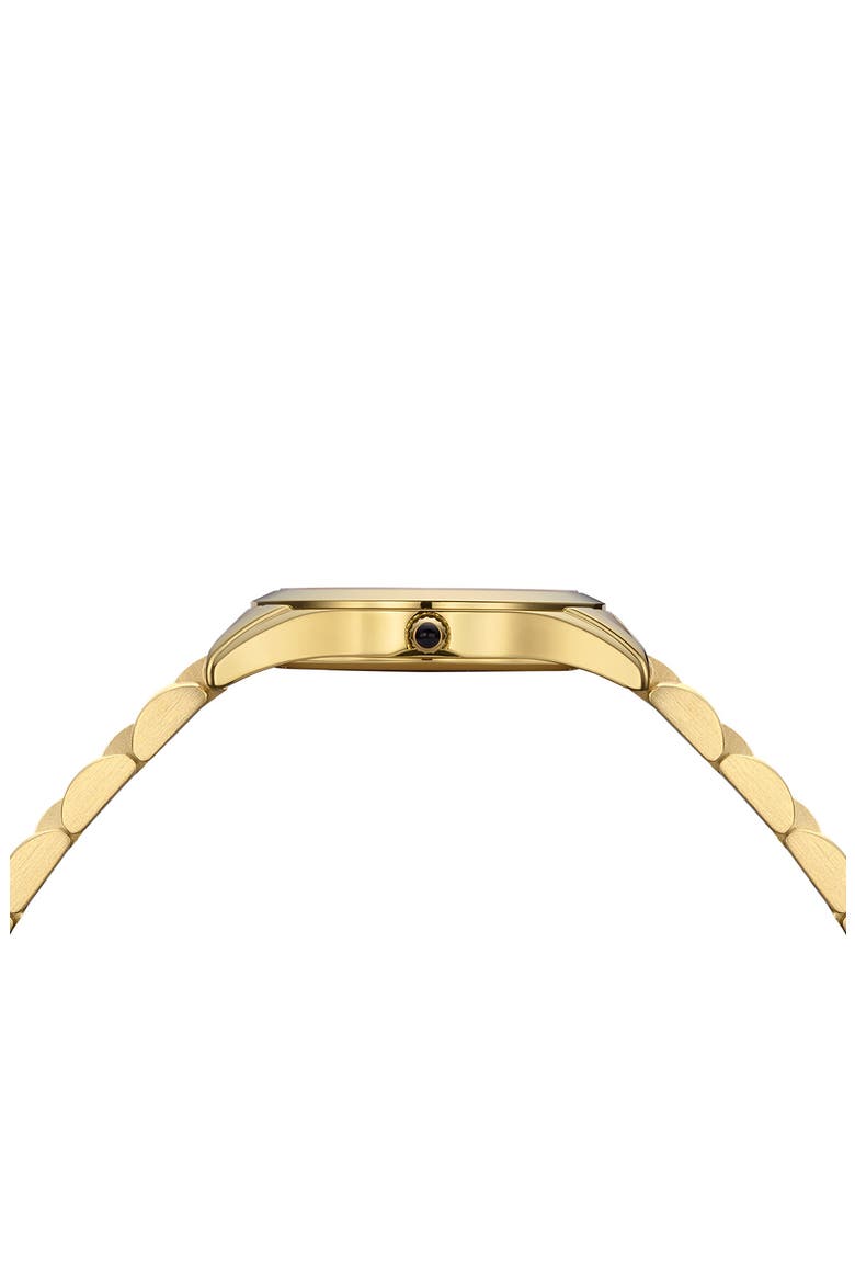Classic R Diamond Bracelet Watch, 30mm, Alternate, color, YELLOW GOLD PVD COATING