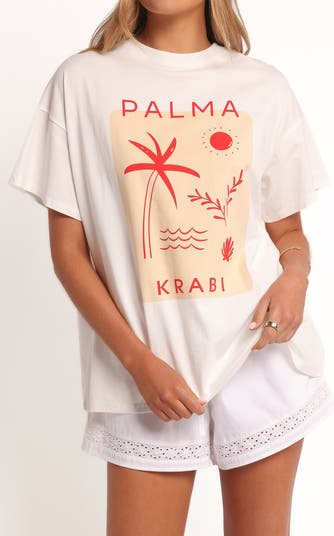 La Dolce Vita Cotton Graphic T-Shirt & Shorts Set
