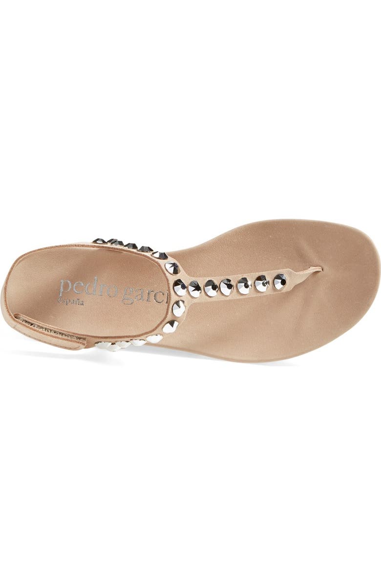 Pedro Garcia 'Judith' Sandal, Alternate, color, Light Camel Suede